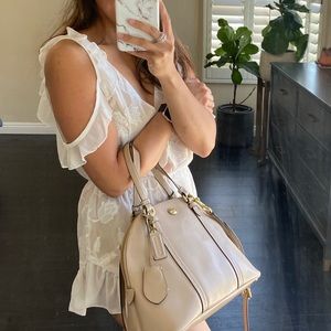 Cream Lace Dress / Romper - Charlotte Ruse